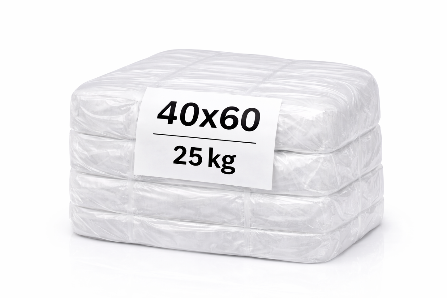 Bolsa 40X60 Cal. 150 Paquete 25 kg (1250 bolsas)