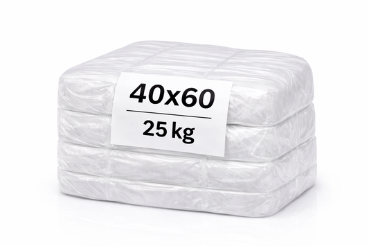 Bolsa 40X60 Cal. 150 Paquete 25 kg (1250 bolsas)